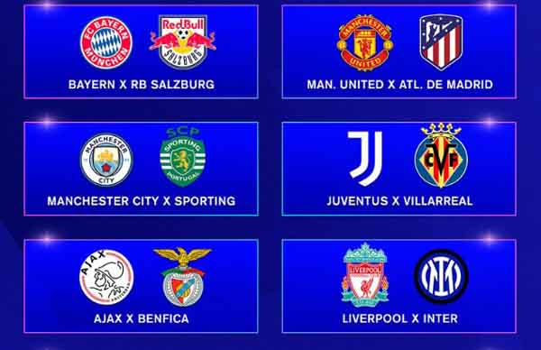 MU đụng Atletico, PSG chiến Real Madrid ở vòng 1/8 cúp C1