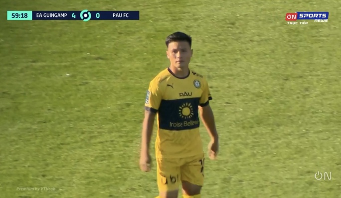 Quang Hải chính thức được thi đấu ở Ligue 2